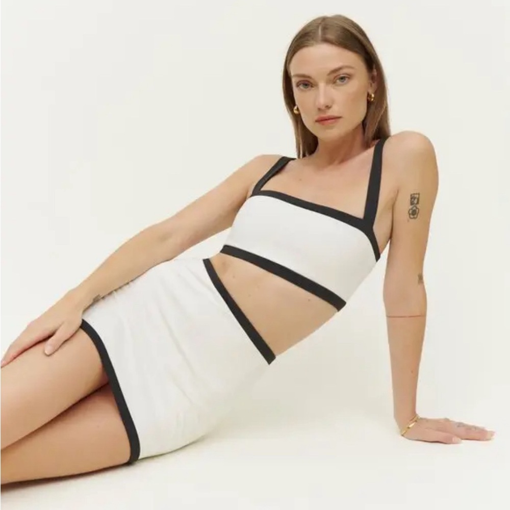 Reformation Adelina EcoMove Skort